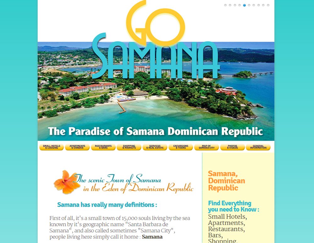 Web Design and Best SEO in Samana Dominican Republic.