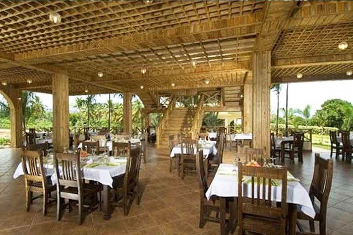 Open Air Restaurant in Las Galeras, Samana : Las Ballenas in DA Grand Apart Hotel.