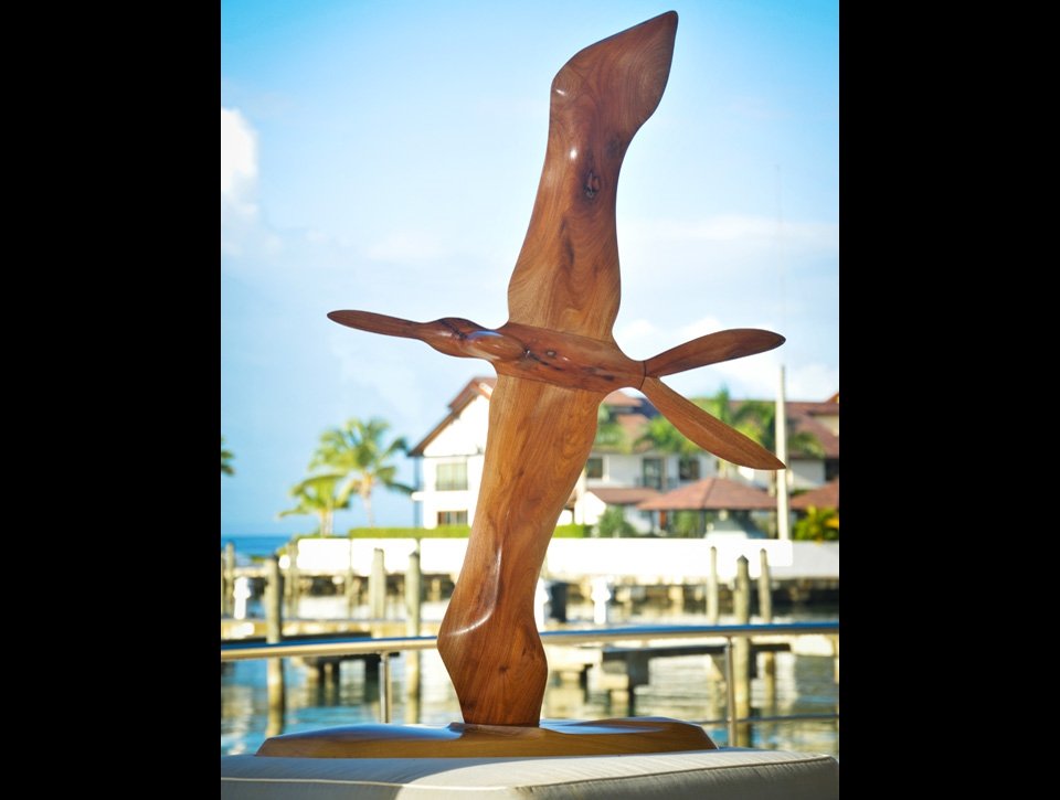 Wood Sculptures in Samana Dominican Republic.