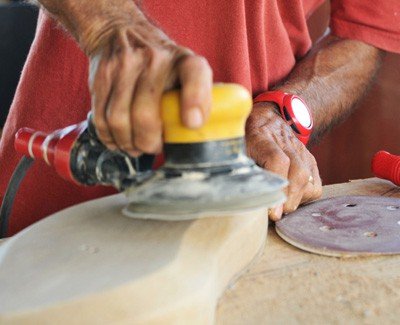 Philippe Pollet - Wood Sculptor in Samana Dominican Republic.
